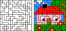 Paint-by-Dots examples