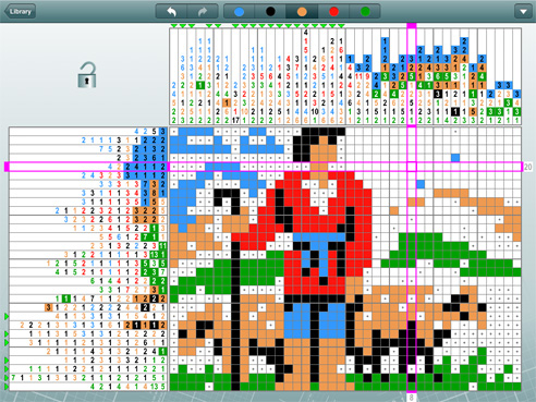 Pic-a-Pix for iPad and iPhone (iPad)
