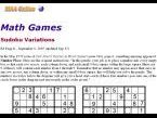 maa.org sudoku vvariations