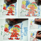 Time Lapse of Completing a Conceptis Maze-a-Pix