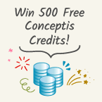 Win 500 Free Conceptis Credits!
