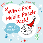 Happy Holidays 2026 with a Free Mobile Puzzle Pack!