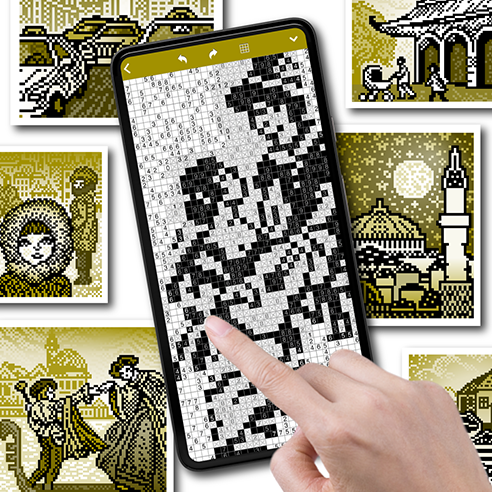 Huge Fill-a-Pix Tablet Puzzles Now Playable on iPhone and Android Smartphones