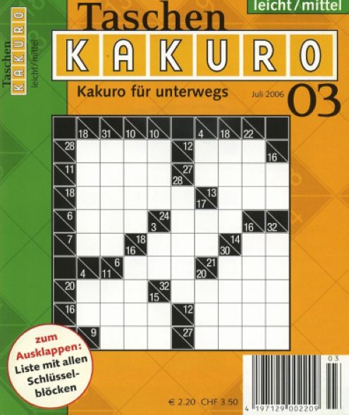 Taschen Kakuro