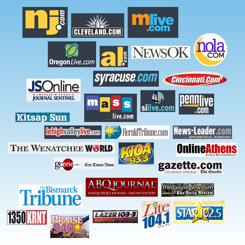 30 USA news sites that puzzle America every day