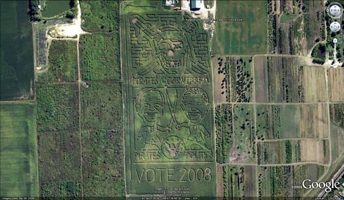 21 mazes: Vote 2008