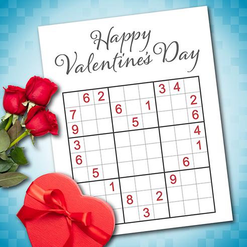 Happy Valentine's Day (w/Puzzles)