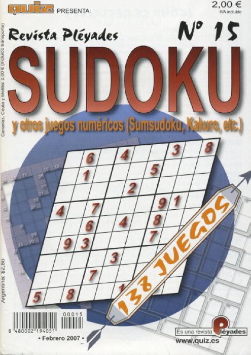 Revista Pléyades Sudoku