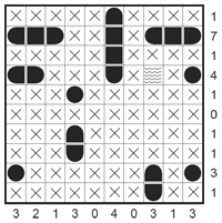 Classic Battleships solution