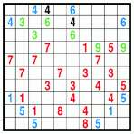 Color Link-a-Pix (A)