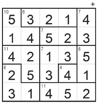 SingleOp CalcuDoku (B)