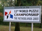 Official WPC 2003 sign