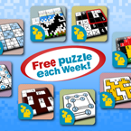 Free Weekly Puzzles Now Available on Conceptis’ iPhone and iPad Apps