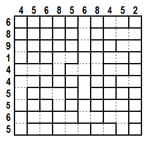 SingleClue Cross-a-Pix (A)