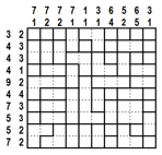 DualClue Cross-a-Pix (A)