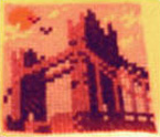 London Bridge Cross-Stitch