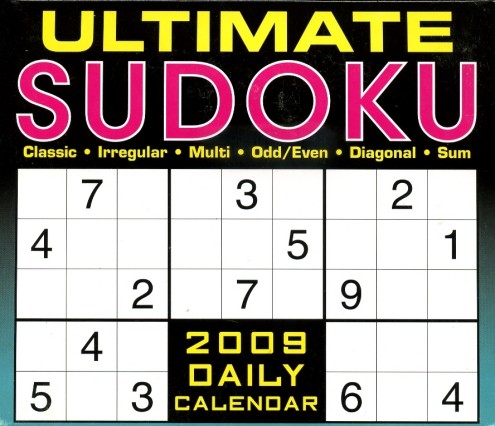 Ultimate Sudoku 2009 Daily Calendar