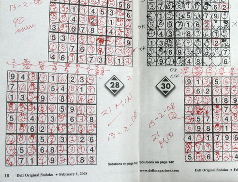 Extreme Sudoku records