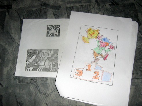 Some thrilled students were actually coloring additional puzzles of types that were not required such this Color Dot-a-Pix.