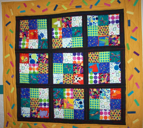 Sudoku Confetti Quilt