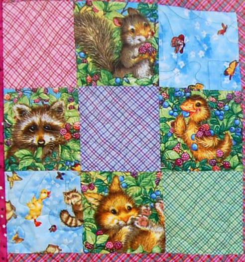 Sudoku baby quilt by kittlecarle