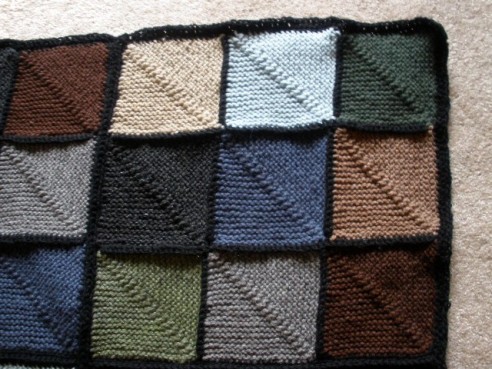 Sudoku knit by nuddpenney