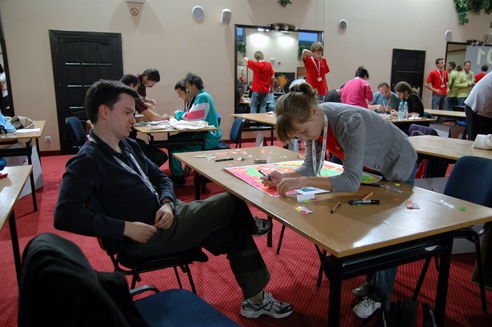 Thomas Snyder (USA) and a Judge