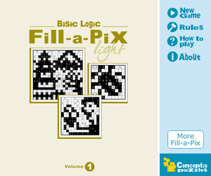 Released: Basic Logic Fill-a-Pix Light Vol 1