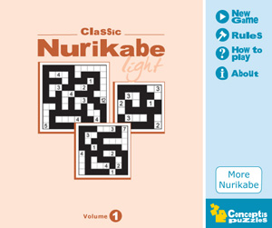 Released: Classic Nurikabe Light Vol 1