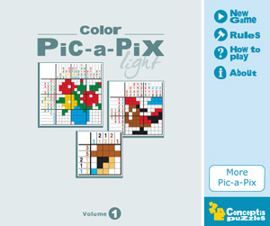 Color Pic-a-Pix Light Vol 1