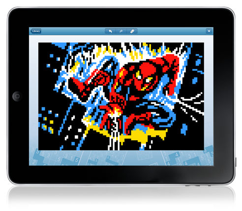 Link-a-Pix Famous Movies for iPad: 20 Pixel-Art Puzzles for Every Cinema Fan