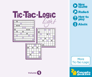 Tic-Tac-Logic Light Vol 1
