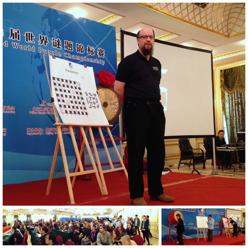 Puzzled in Beijing: Pictures from the 2013 World Sudoku and World Puzzle Championships [The 22nd World Puzzle Championship: Ulrich Voigt, Germany, Champion]