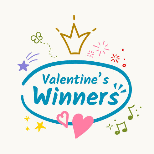 Announcing Valentine's Day Contest Winners