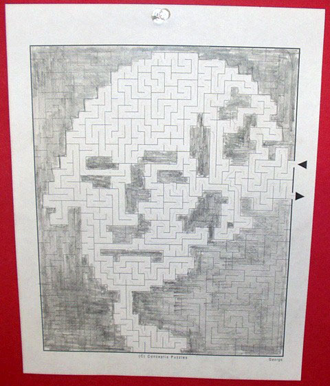 Kathleen Harlow: Maze-a-Pix of Famous Americans