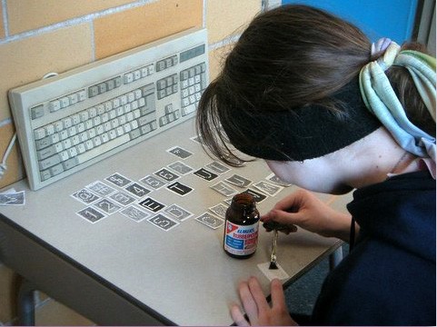 Ken Carrison: Link-a-Pix of Computer Keyboard Keys