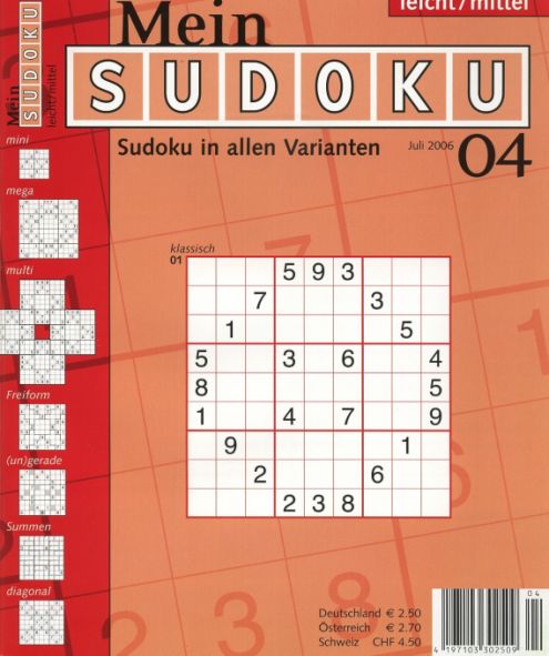Mein Sudoku