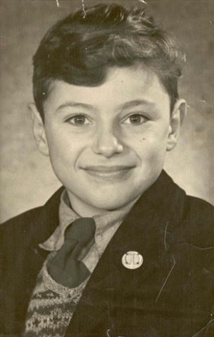 Trevor Truran as a boy