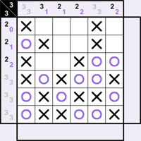 Completing row or column
