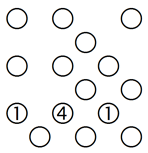 Special case of 4 on the side (A)