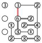 Isolation when a segment connects to another segment (A)