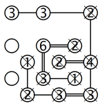 Isolation when a segment connects to another segment (B)