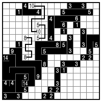 B&W Link-a-Pix - step 5 (A)