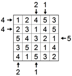 Skyscrapers solution