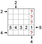 Unique skyscraper sequences (A)