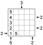 Lowest skyscraper located adjacent to clue 2 (B)
