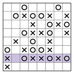 Completing a row or a column (A)