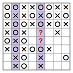 Avoiding row or column duplication (A)