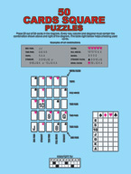 50 Cards Square Puzzles: Cover