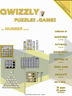 Quizzly Puzzles & Games For Number Lovers: Cover